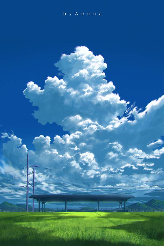风景, 云, country, sky, 夏日天空, 积雨云
