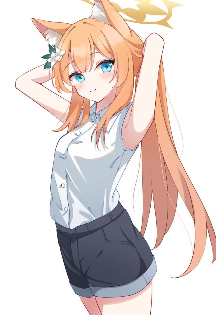 碧蓝档案, Mari Iochi, armpits