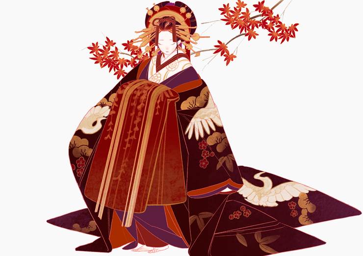 和风, 原创, 和服, Yuujo, oiran, Original 500+ bookmarks