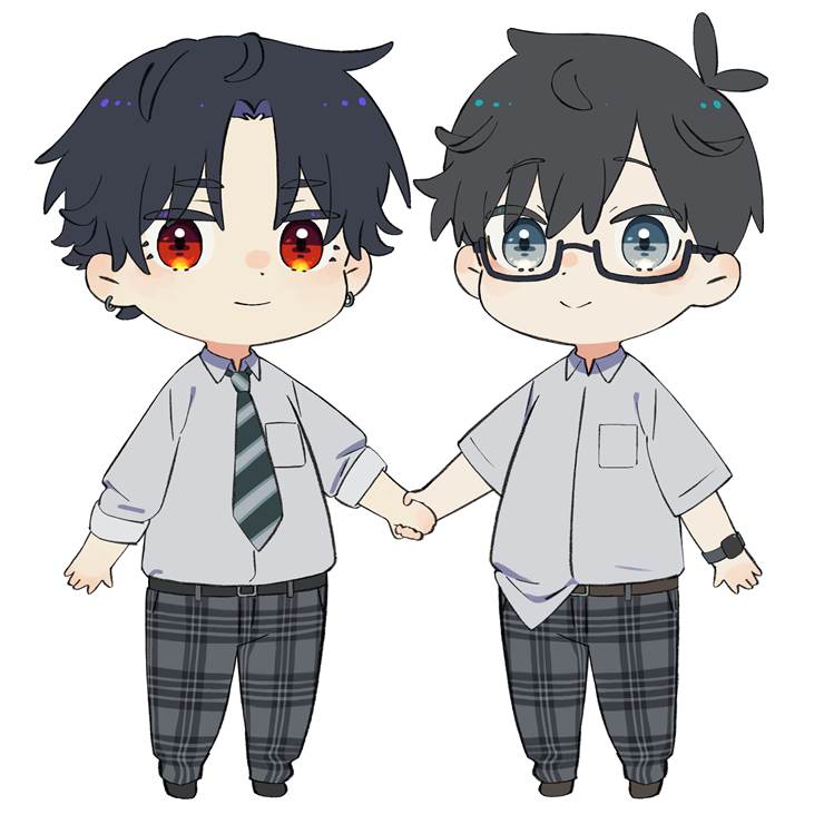 小奶狗男生_P站画师KR作品集精选_ID16996441