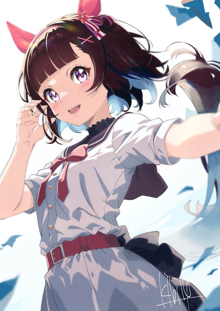 马娘, 赛马娘Pretty Derby, young girl, Nishino Flower (Uma Musume), 赛马娘Pretty Derby 500收藏