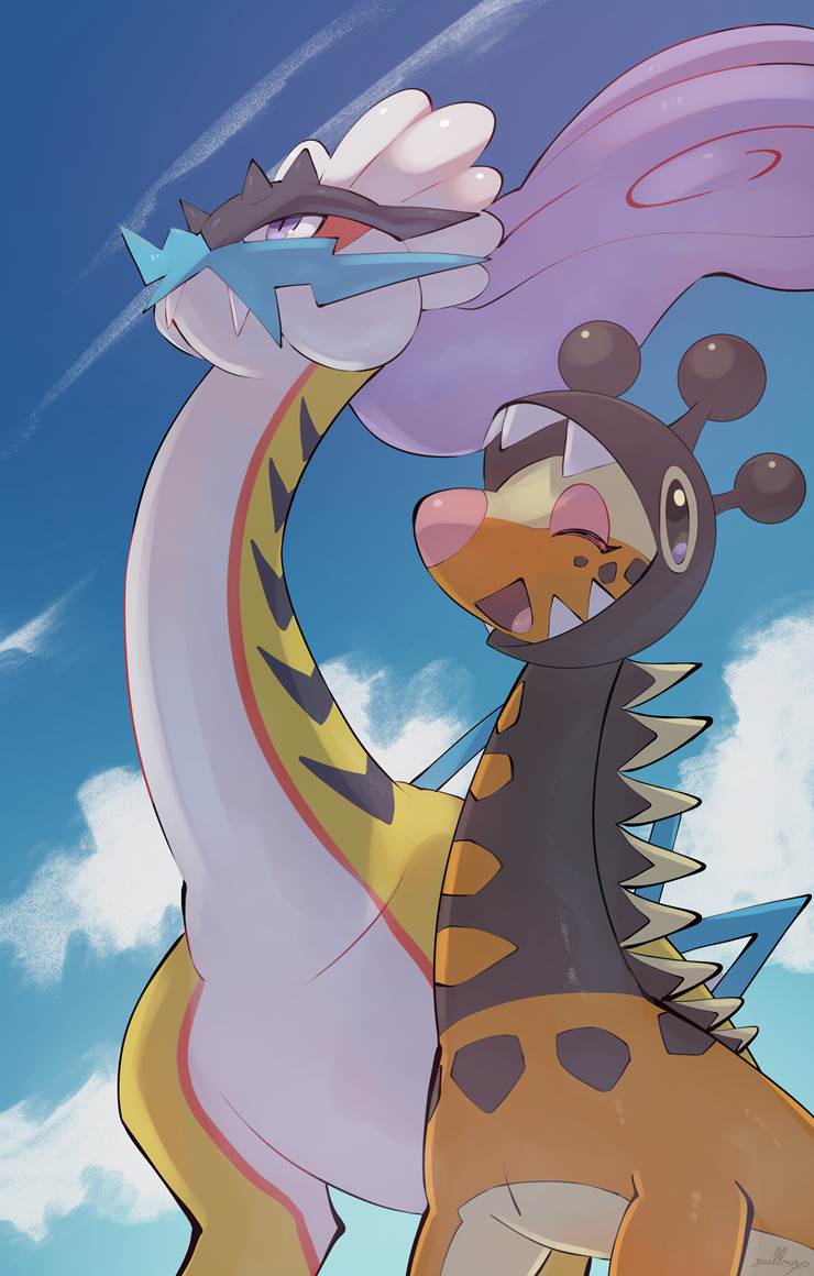 宝可梦朱紫, Raging Bolt (Pokemon), Raikou, Farigiraf