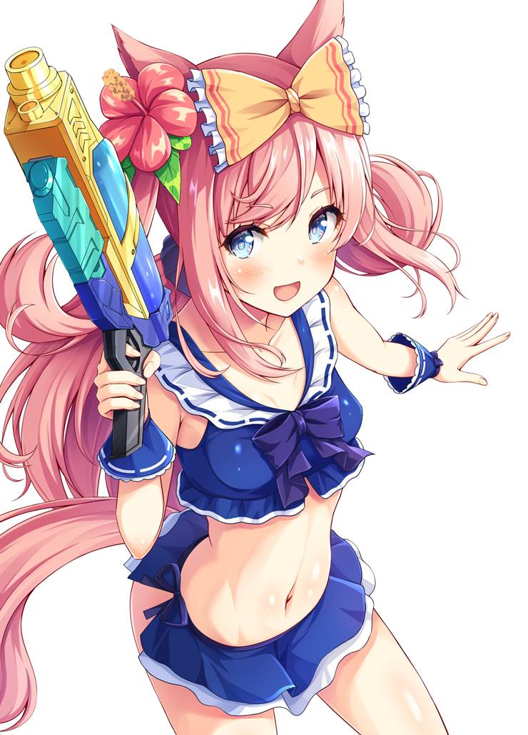 赛马娘Pretty Derby, 爱丽数码（赛马娘）, 肚脐, 美少女数码碳, 奔跑时是勇士，沉默时是美人，偷看的时候是变态, 赛马娘Pretty Derby 1000收藏