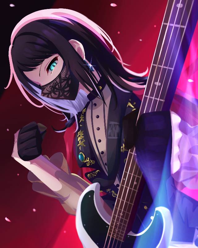 BanG Dream!, BanG Dream! Girls Band Party!, Umiri Yahata, 插画