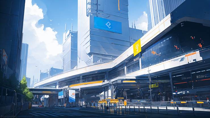 风景, scenery, background, 云, city, 建筑