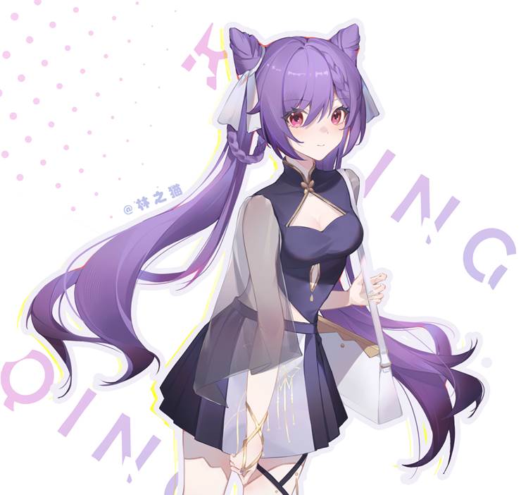 doujin, Genshin Impact, Keqing, 二次创作, 原神500收藏