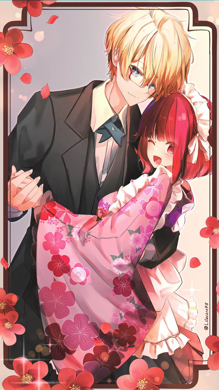 Aqua/Kana, 我推的孩子, 金发碧眼, Kana Arima, red hair, 我推的孩子100收藏