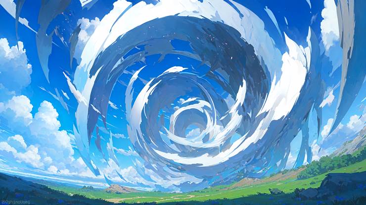 风景, scenery, background, sky, 云, 奇幻