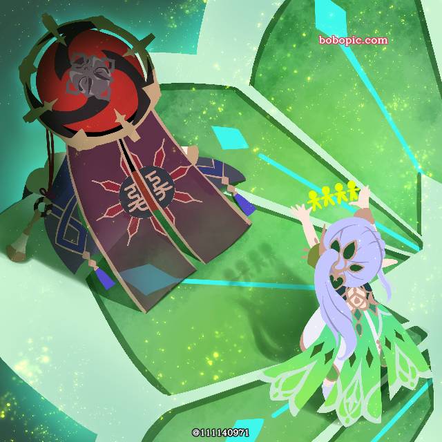 一张原神绘画图片
