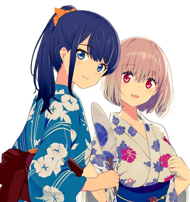 Gridman (SSSS.Gridman), 新条茜, Rikka Takarada, yukata