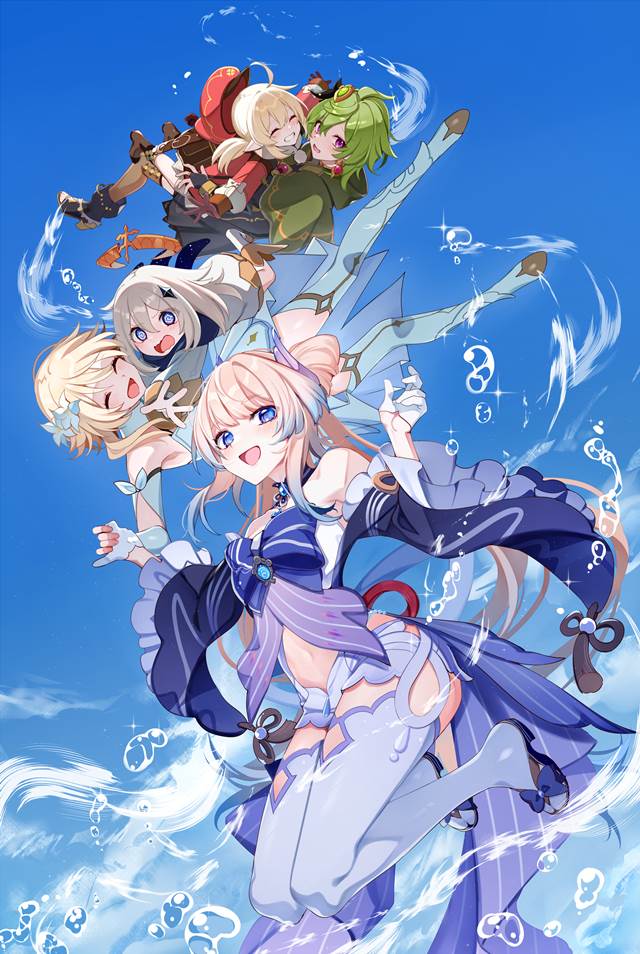 美得不可方物的原神角色_P站画师げる_ID7046523