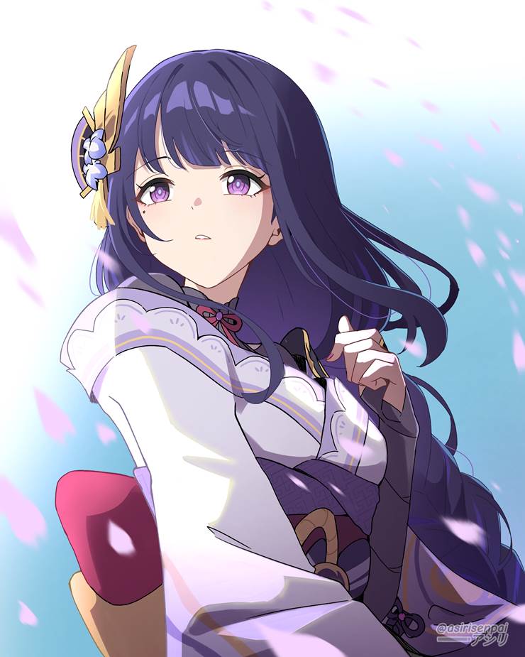 Genshin Impact, Raiden Shogun, raiden, Raiden Ei, Raiden Shogun (Genshin Impact), 原神1000收藏