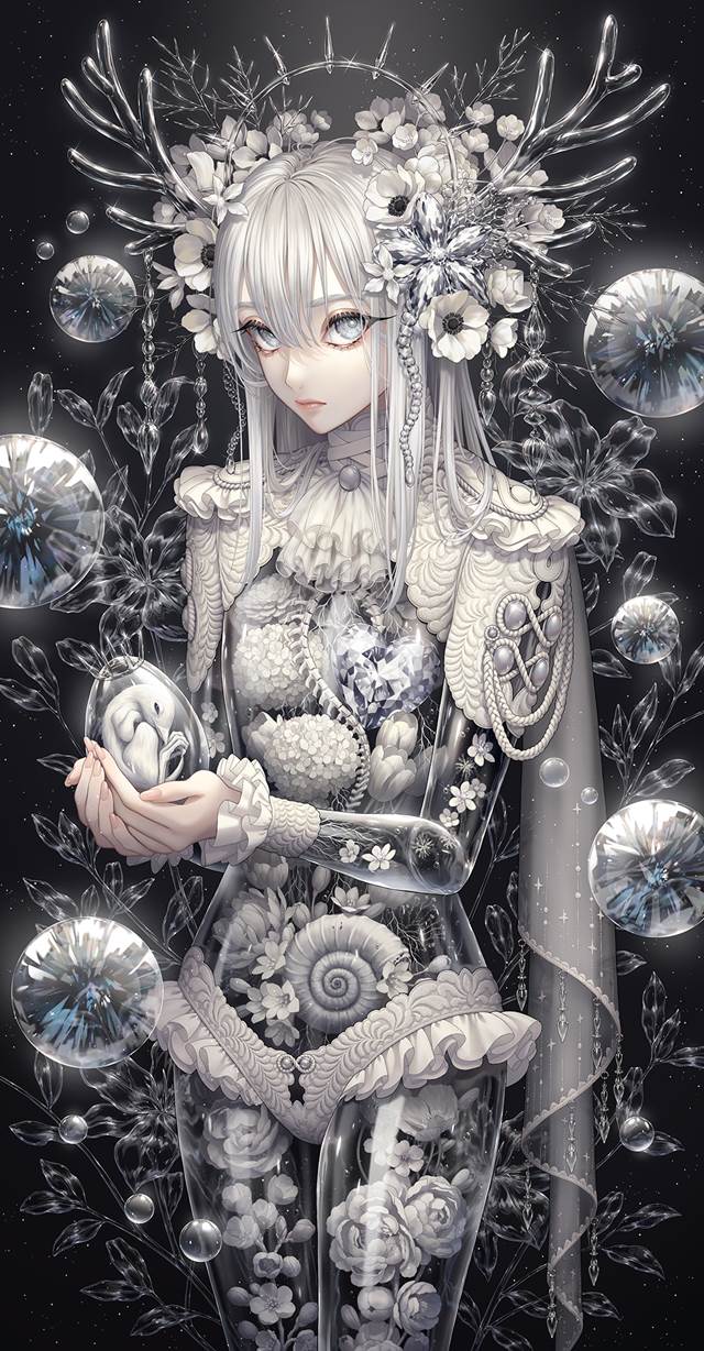 植物标本馆,玻璃图片