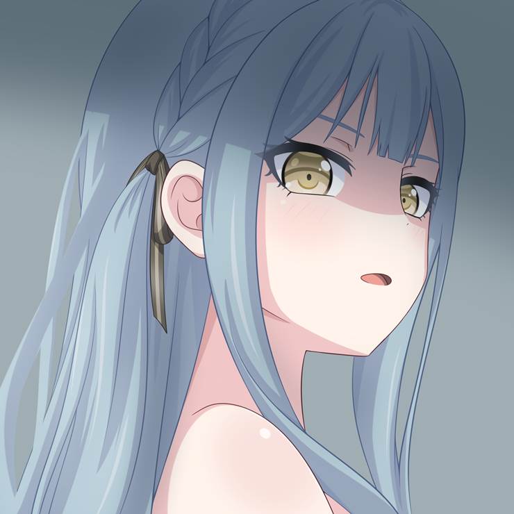 小崎插画师白金ニコ的丰川祥子插画图片 BoBoPic