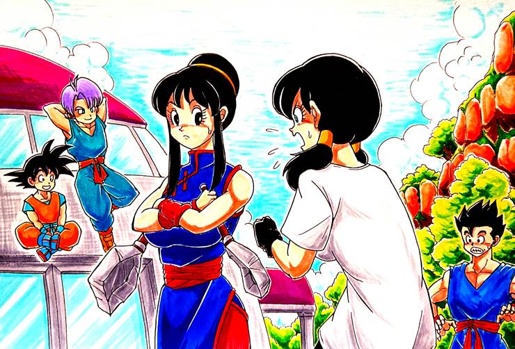 Dragon Ball, chichi, Videl