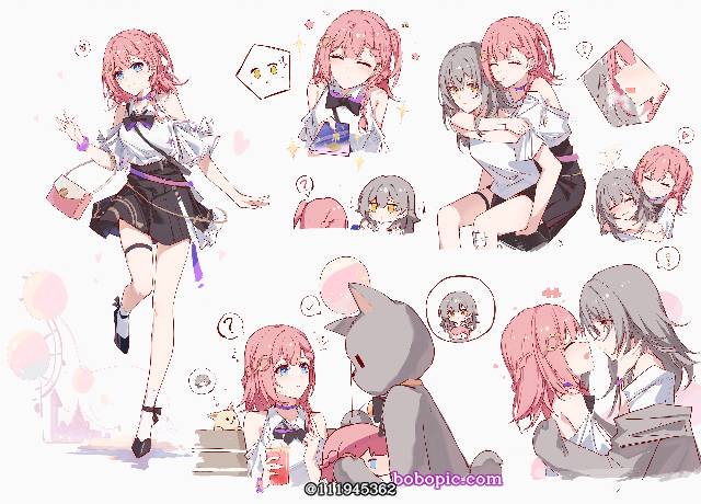星,星穹铁道,百合,阿斯塔,青雀图片
