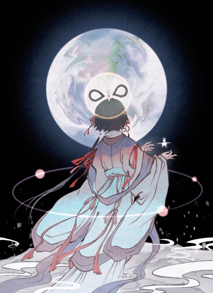 Chinese style, illustration, ancient, luo tianyi, Hanfu