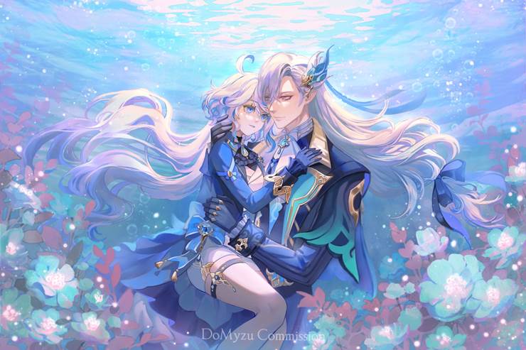 Genshin Impact, 芙宁娜（原神）, 芙宁娜, 那维莱特, Neuvillette/Furina