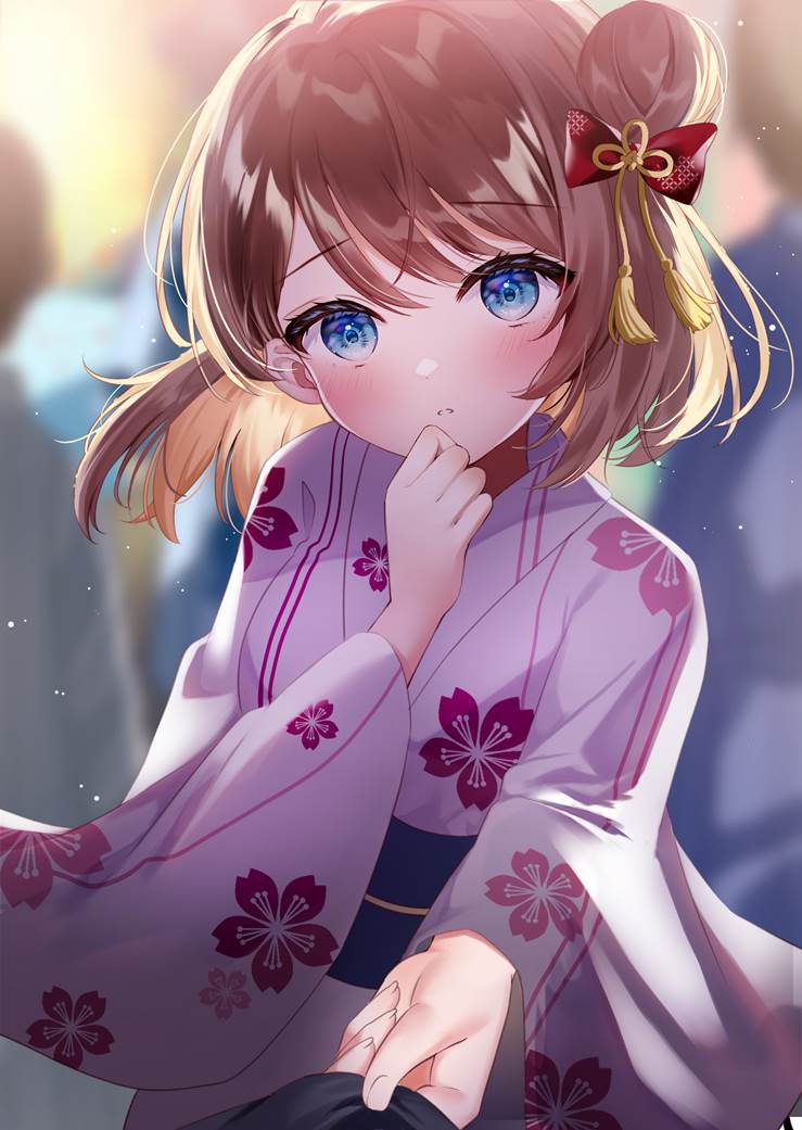 original, girl, creation, yukata