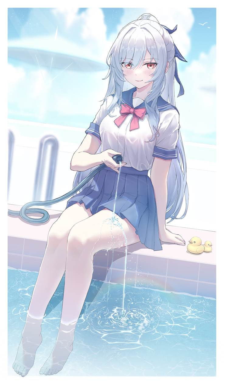 崩坏:星轨|镜流|插画师Wzl石头门的镜流插画图片