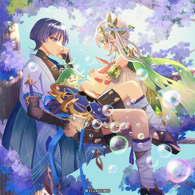 一张原神绘画图片