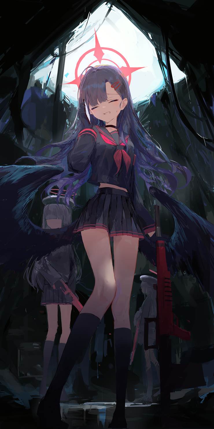 伊奇卡|插画师壱珂的碧蓝档案插画图片