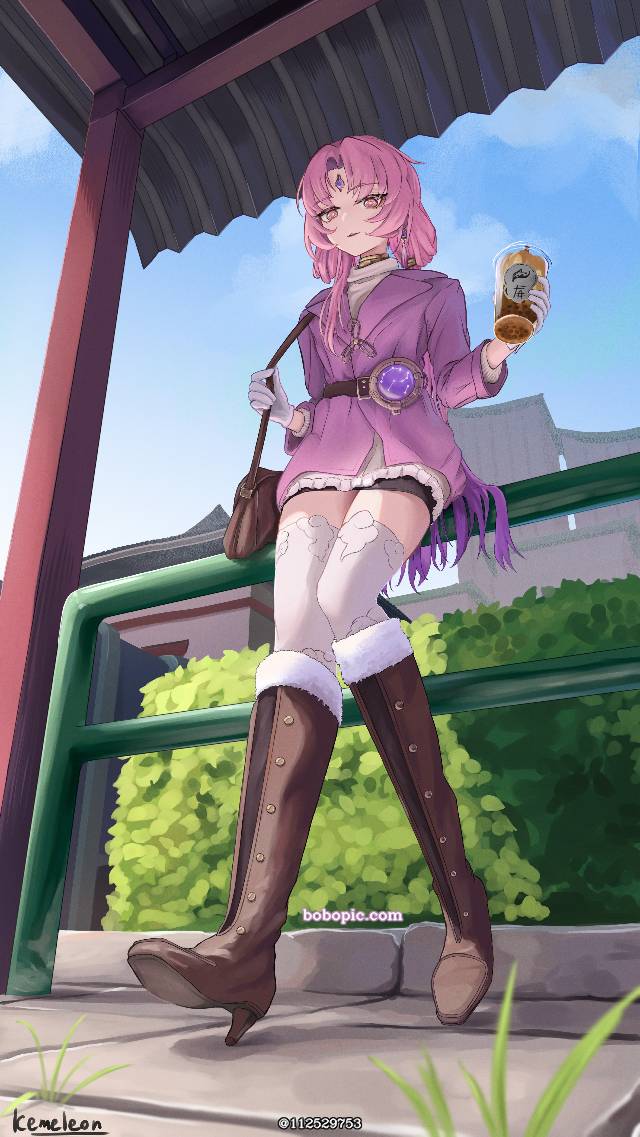 休闲服,妮索克丝,私服,符玄,过膝袜图片