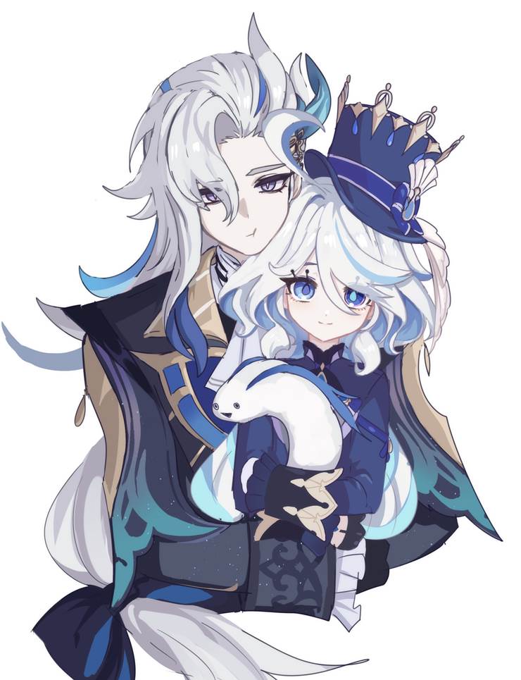 芙宁娜, 芙卡洛斯, 那维莱特, Neuvillette/Furina, Genshin Impact