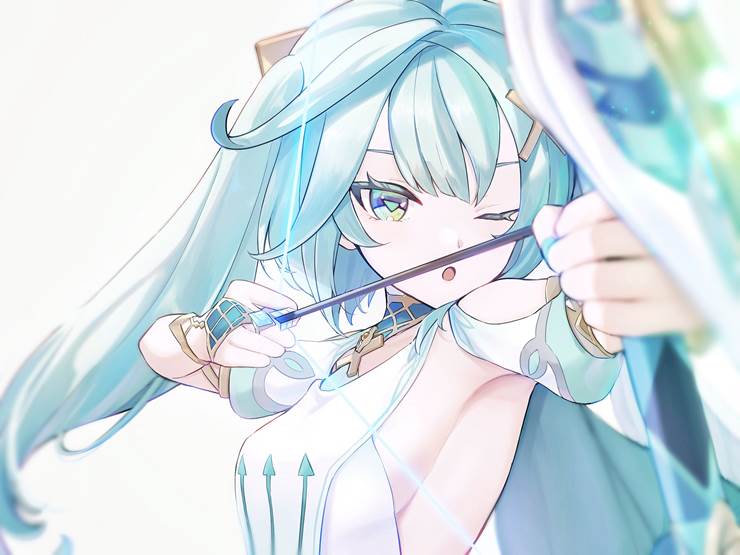 珐露珊, Genshin Impact, 二次创作, 腋下, 原神5000收藏, arche