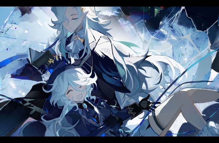 Genshin Impact, Fenina, 那维莱特, 芙宁娜, Neuvillette/Furina