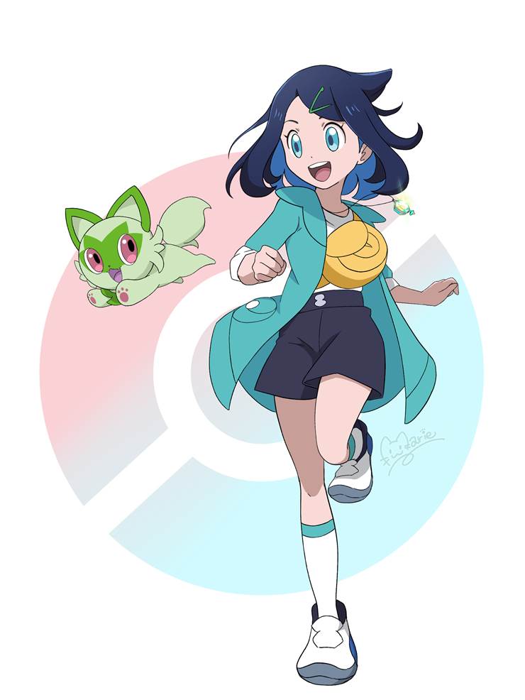 宝可梦朱紫, 新叶喵, Riko, 口袋妖怪, 宝可梦动画, 精灵宝可梦, Liko (Pokémon anime)
