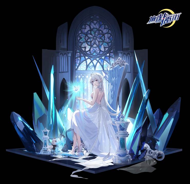 【お仕事】麻雀一番街|插画师イェイジェお的万圣节插画图片