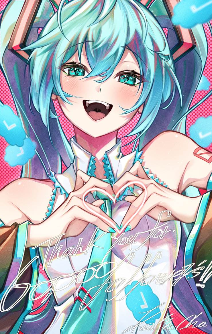 一张初音未来,Vocaloid,腋下绘画图片