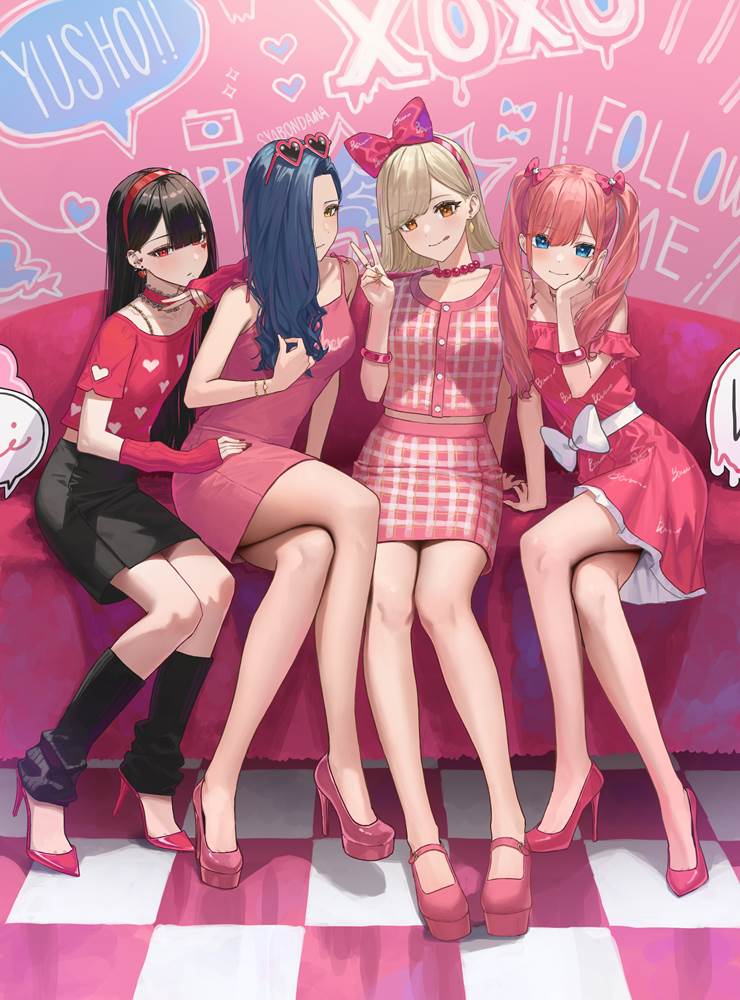 女孩子, 原创, 大腿, 跷二郎腿, 原创1000users加入书籤