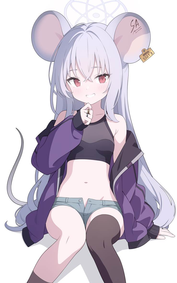 Blue Archive, Saya Yakushi, belly