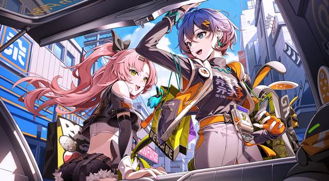 Zenless Zone Zero, doujin, illustration, young girl, Nico, 二次创作