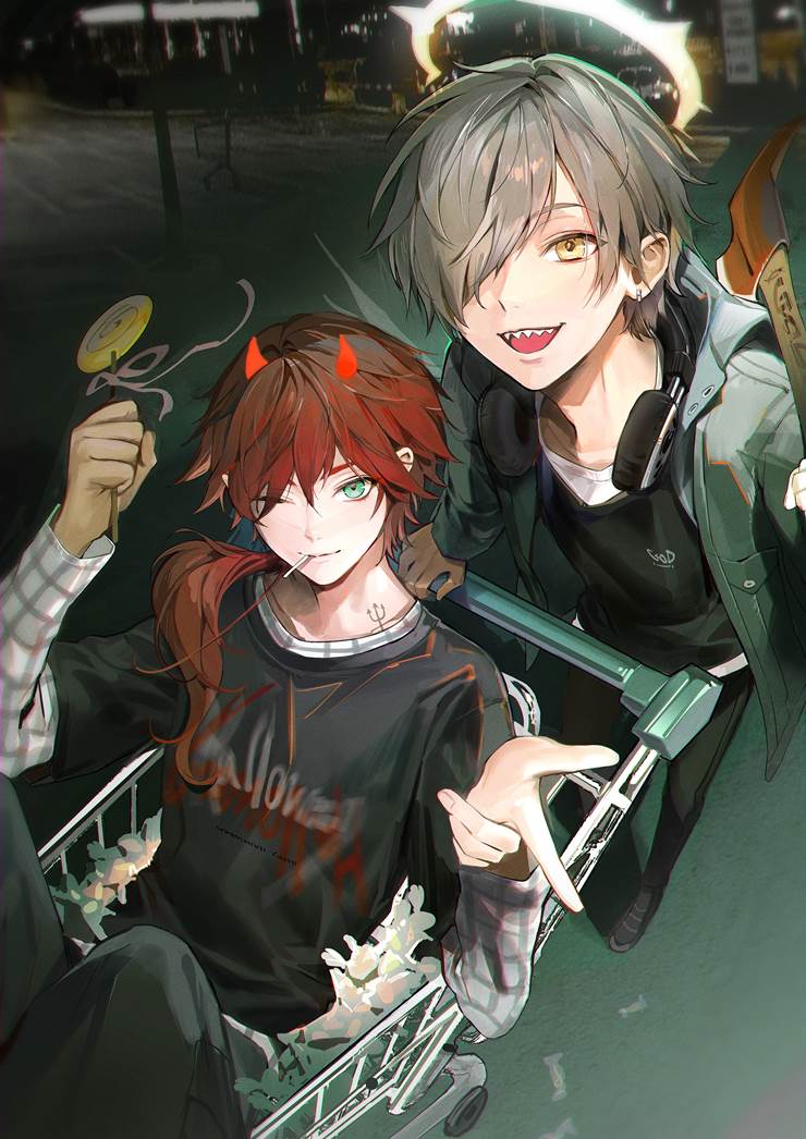 Lauren Iroas, Nijisanji, red hair, virtual youtuber