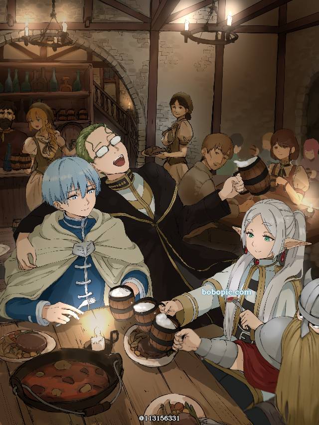 葬送的芙莉莲, Eisen, 海塔, Himmel, Frieren at the Funeral 1000+ bookmarks