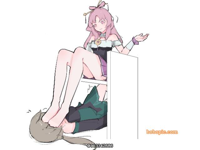 白裤袜,百合,符玄,脚底,青雀图片