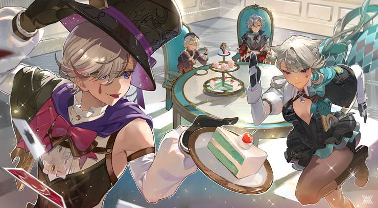 每一张都有它的色彩感，Pixiv人气插画师俄-ID:59215521