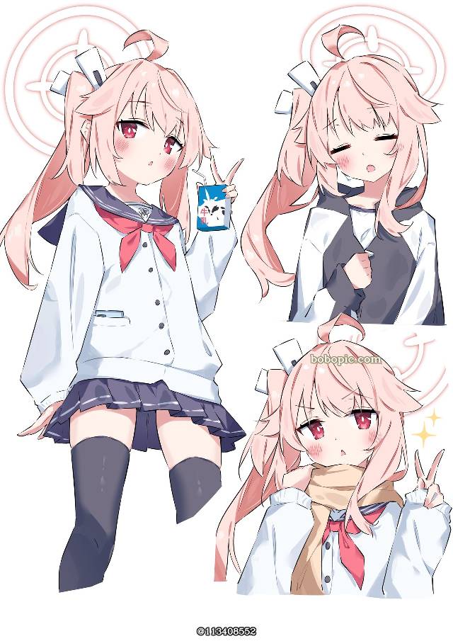 一张柚鸟夏,natsu,蔚蓝档案绘画图片