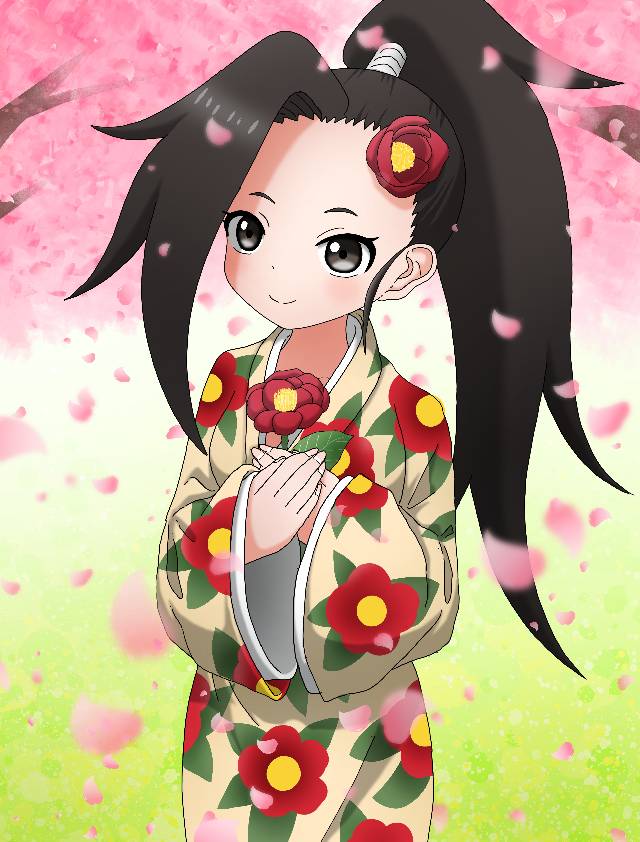 樱, 现代改编, yukata, 和服, Tsubaki (In The Heart of Kunoichi Tsubaki), 女忍者椿的心事