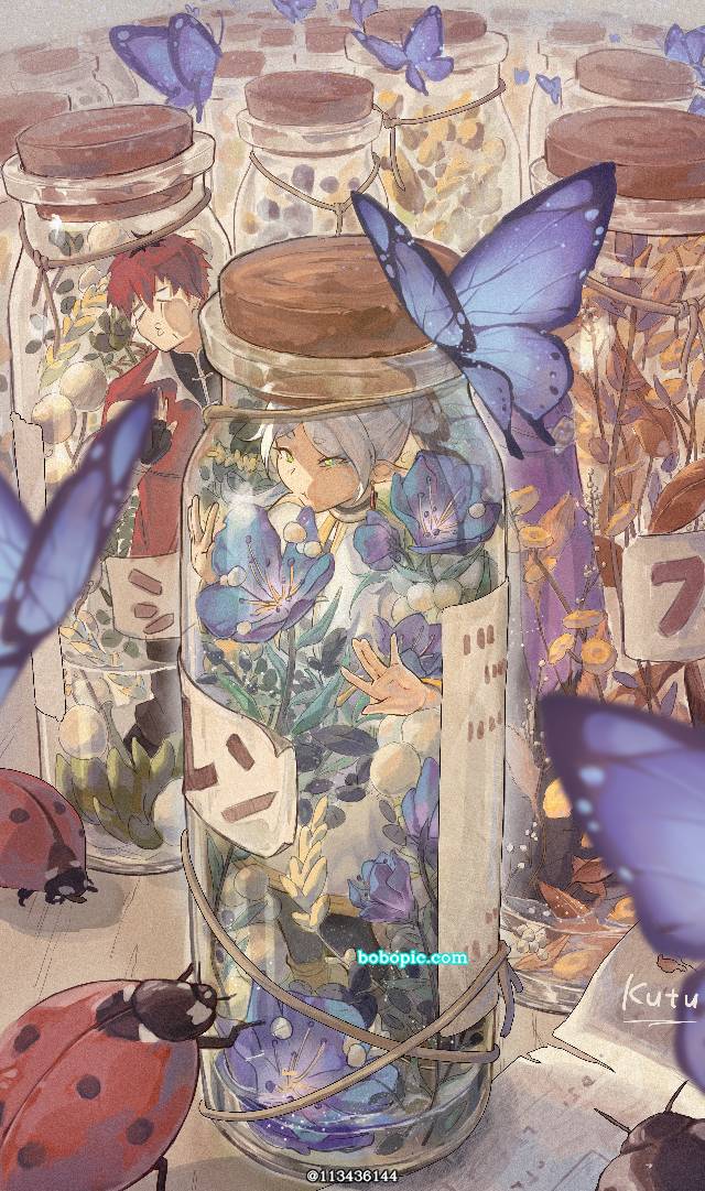 葬送的芙莉莲, bottled, 葬送的芙莉莲100收藏, herbarium, 玻璃之中