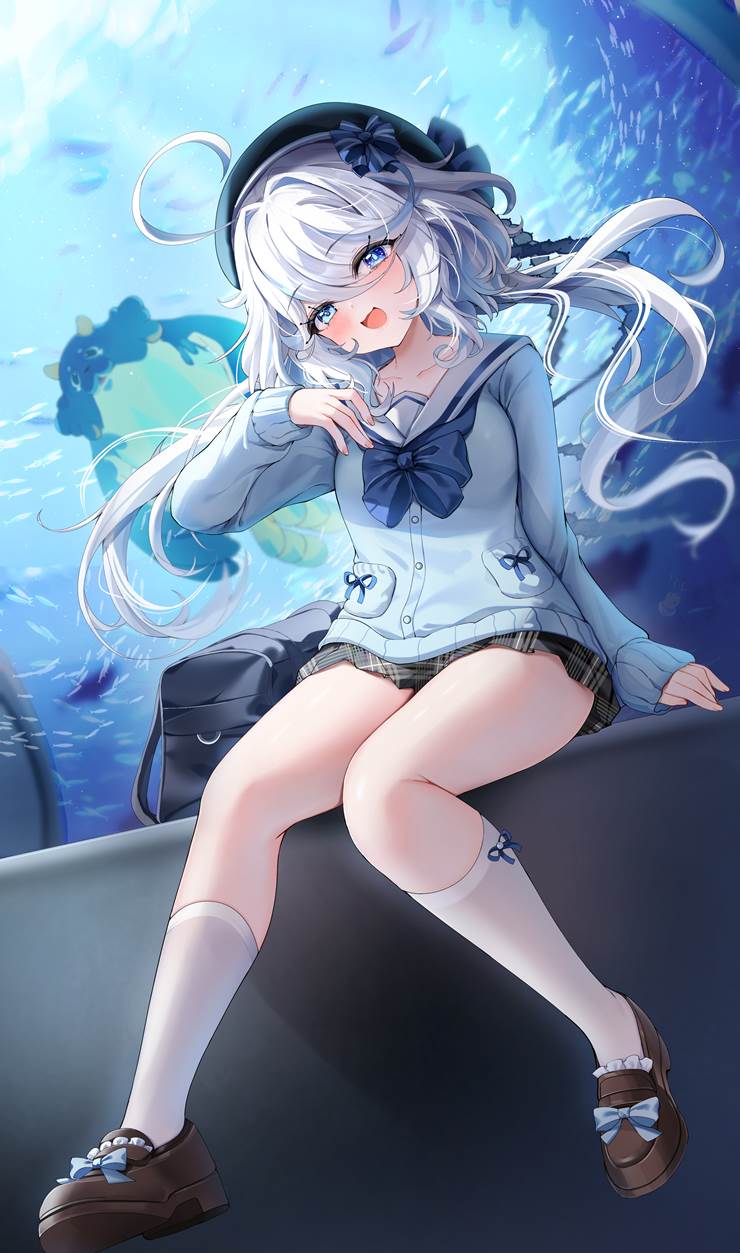 girl, bewitching thighs, Genshin Impact, Fenina, Furina, Genshin Impact 1000+ bookmarks