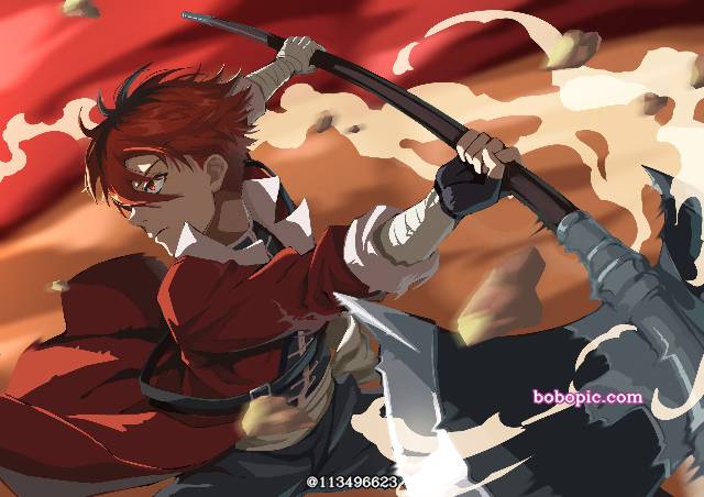 男孩子, Stark, 葬送的芙莉莲, 战斗场景, axe, 葬送的芙莉莲500收藏