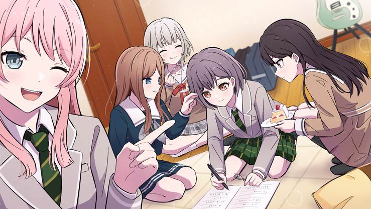 一张要乐奈,MyGO!!!!!,BanGDream,椎名立希,高松灯,黑生,长崎爽世,千早爱音绘画图片