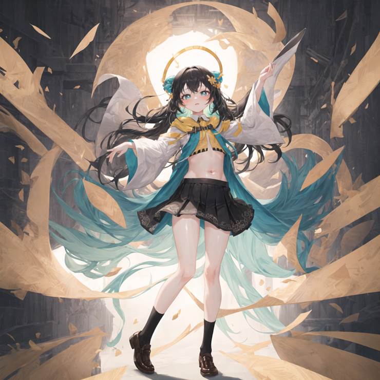 AI创作很有趣的样子，Pixiv人气插画师神を殺す雪-ID:86114019
