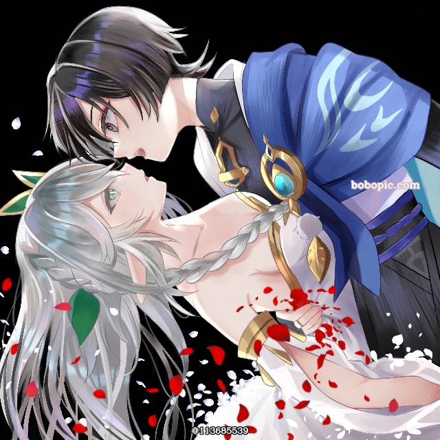 一张原神绘画图片