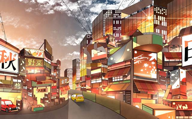 别样的风景投稿作品_P站画师六番作品分享