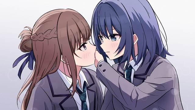一张宫城志绪理,学生百合,仙台叶月,百合,一周一次买下同班同学的那些事绘画图片